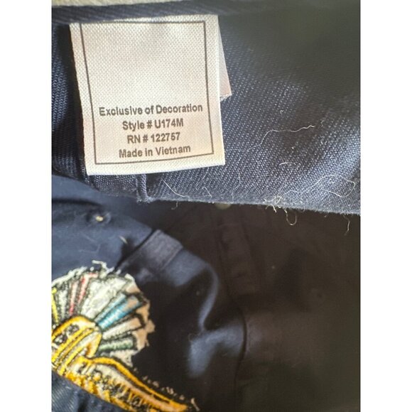 Indianapolis Motor Speedway Navy Blue Adjustable Hat With Embroidered Logo & Est - Picture 5 of 6